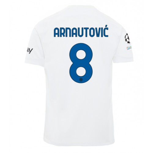 Inter Milan Marko Arnautovic #8 Gostujuci Dres 2023-24 Kratak Rukav